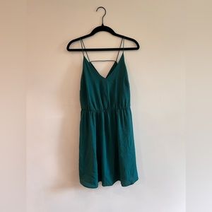 Loft Teal Cocktail Dress